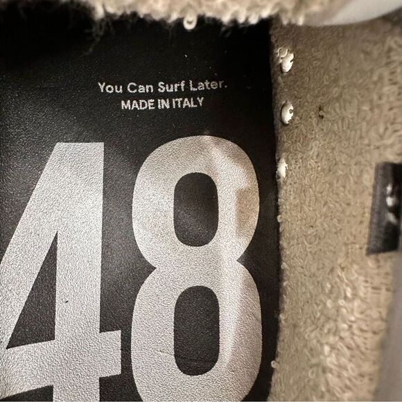 P448 Sneakers Womens Size 7 Gray High Top Lace Up Sneaker Shoes - Picture 9 of 11